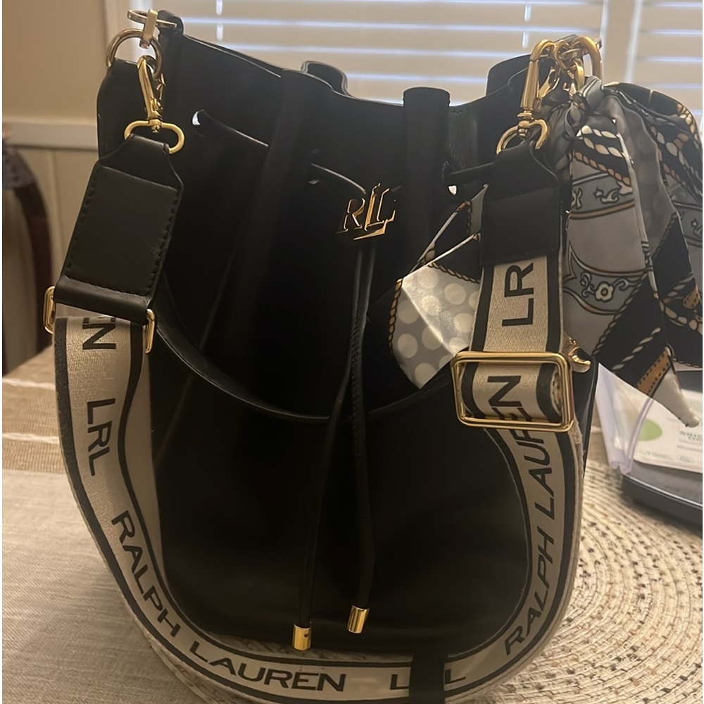 Ralph Lauren Andie Drawstring Bag